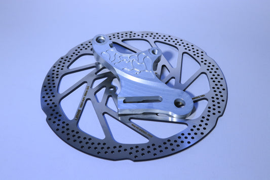 BUNDLE DEAL!! LBX Billet moto brake mount + Heavy duty rotor