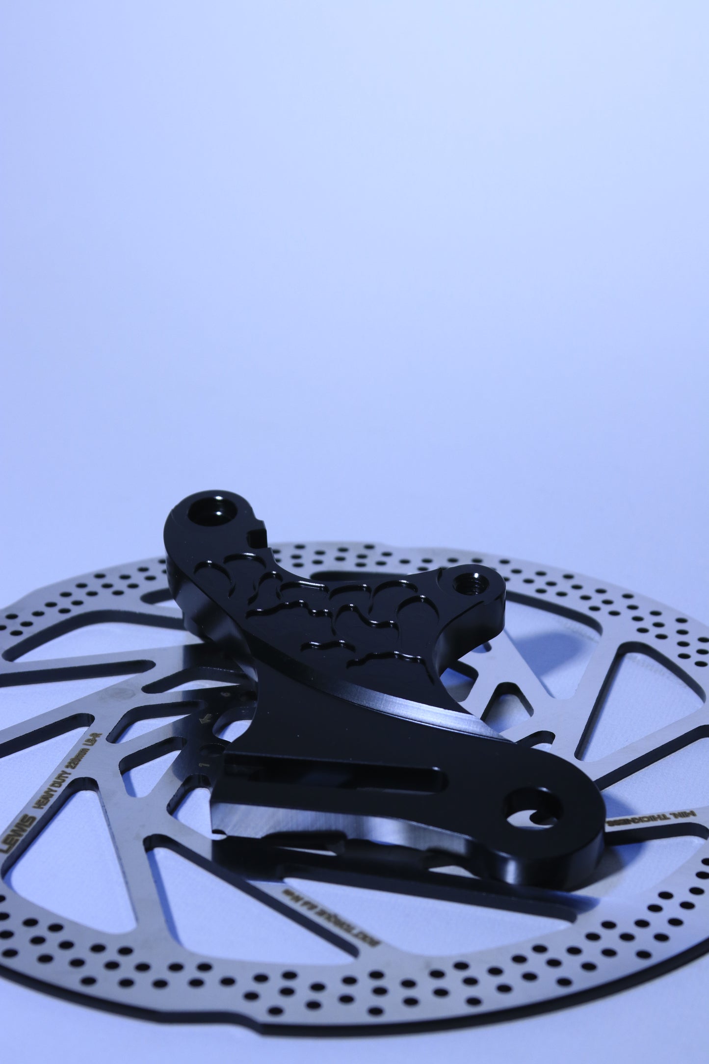 BUNDLE DEAL!! LBX Billet moto brake mount + Heavy duty rotor