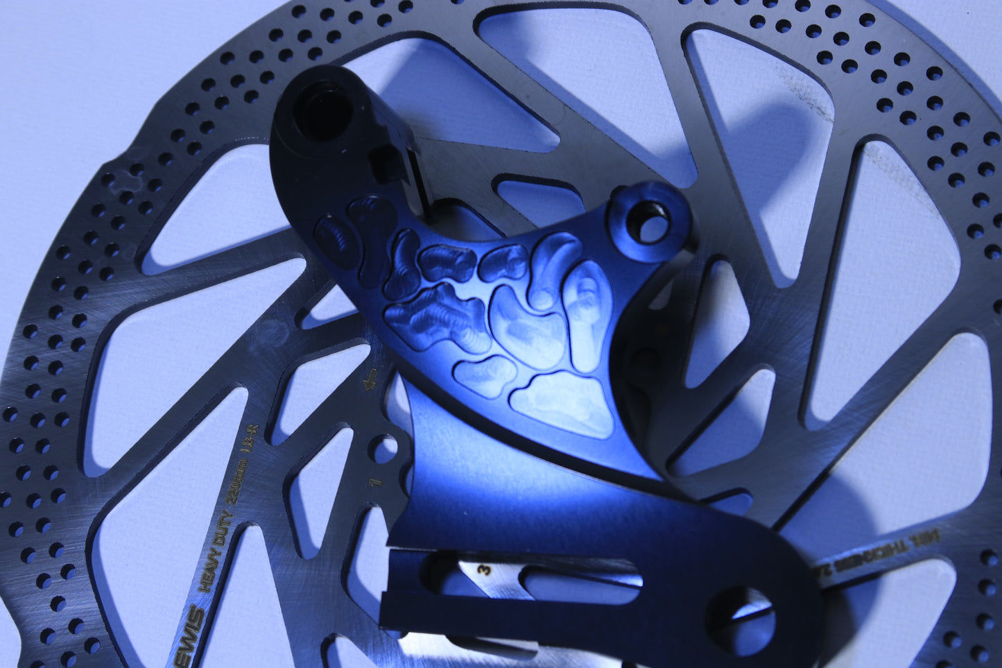 BUNDLE DEAL!! LBX Billet moto brake mount + Heavy duty rotor