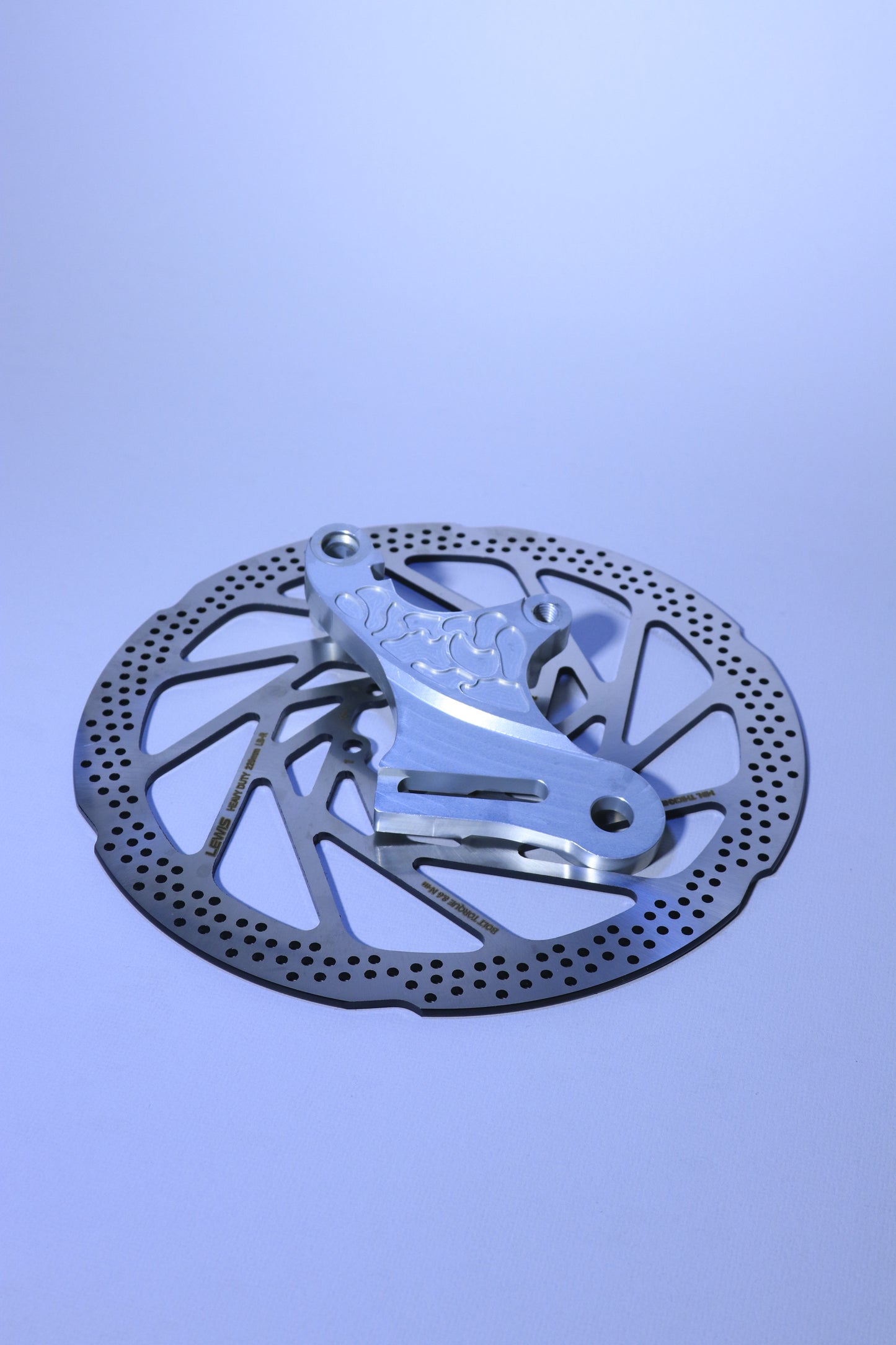 BUNDLE DEAL!! LBX Billet moto brake mount + Heavy duty rotor