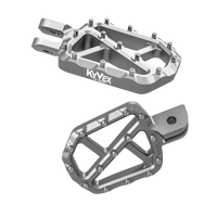 KyVex Billet Wide Foot Pegs