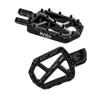 KyVex Billet Wide Foot Pegs