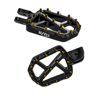 KyVex Billet Wide Foot Pegs