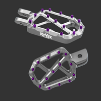 KyVex Billet Wide Foot Pegs